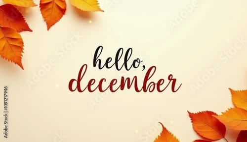Hello, december