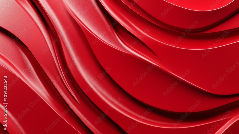 Vibrant red background with flowing waves, evoking movement and depth for a striking backdrop. Vibrant red background with flowing waves, evoking movement and depth for a striking backdrop.