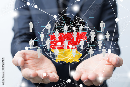 germany map  -  Global netw...