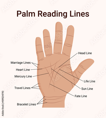 Palm Reading Lines Right Hand