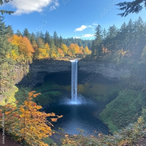 South Falls in Silver Falls