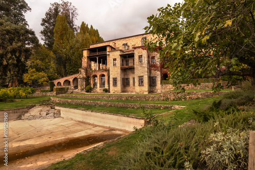 The Monastery of Yuste is a monastery and palace house where Charles I of Spain and V of the Holy Roman Empire stayed and died after his abdication. Cuacos de Yuste, Extremadura, Spain. photo