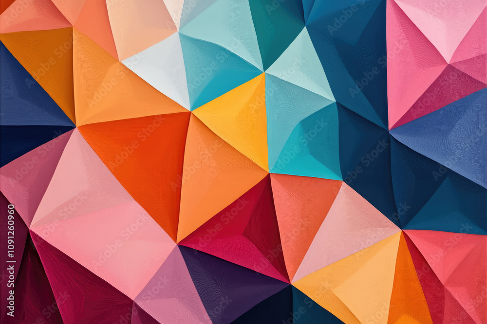 Intricate Geometric Abstract, a vibrant closeup of an artwork featuring sharp lines and bold contrasting colors in dynamic forms Intricate Geometric Abstract, a vibrant closeup of an artwork featuring sharp lines and bold contrasting colors in dynamic forms