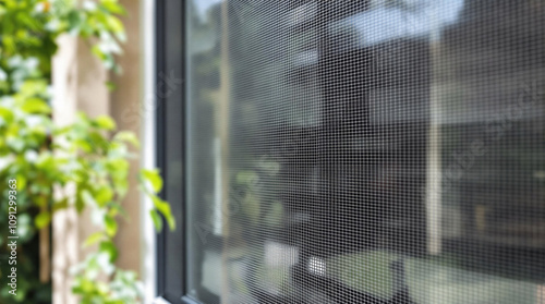 close view of a sale with mosquito net