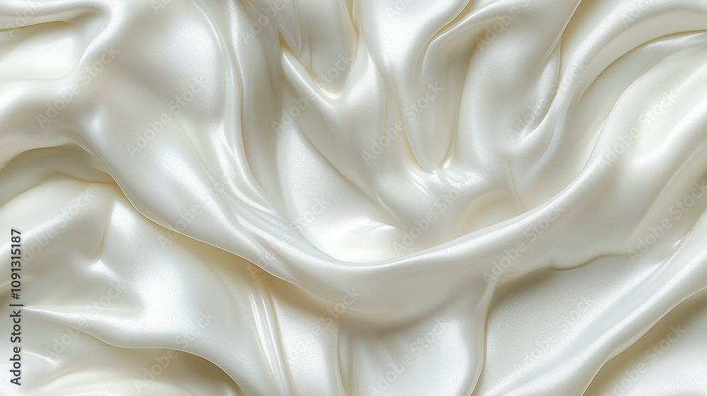 Obraz premium White latex fabric