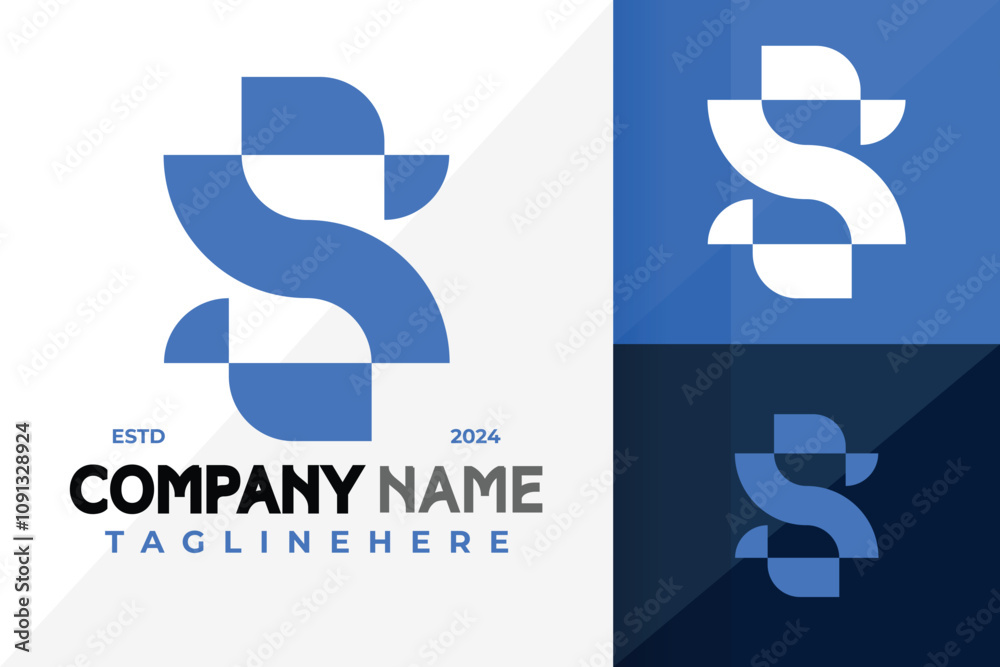 Letter S Abstract Logo Icon Vector Design Letter S Abstract Logo Icon Vector Design