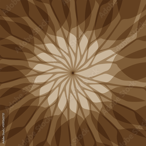 Mandala abstract background, meditation magic ornate.