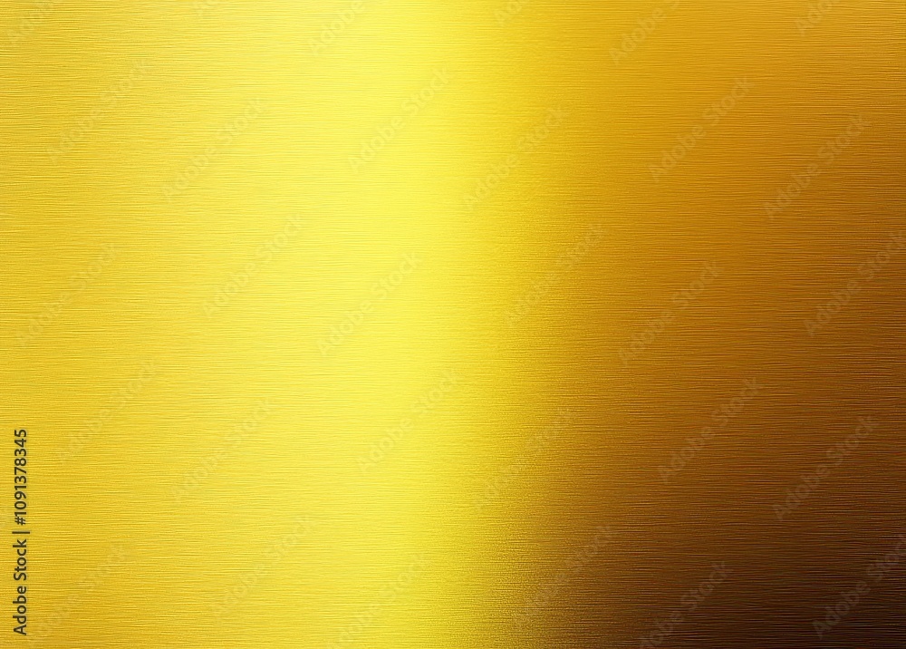 Fototapeta premium Vibrant Gold Foil Texture with Glossy Finish