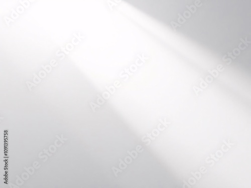 Obraz na płótnie Light beam on white wall background. w salonie