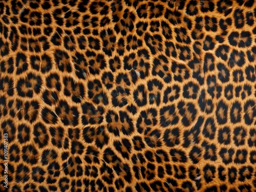 The background of the leopard skin pattern.