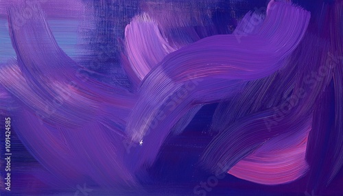 a fragment of the purple background painted with gouache