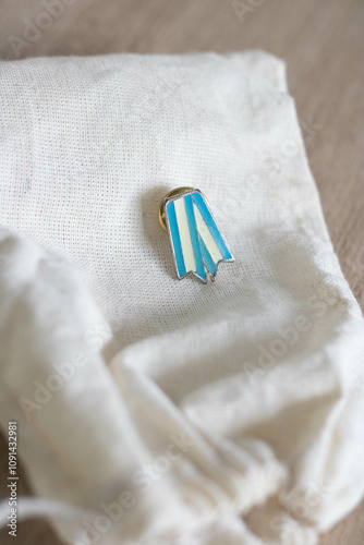 Pin escarapela Argentina photo