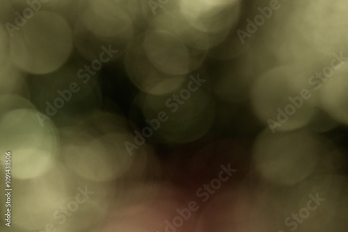 arrière plan avec des billes de bokeh pour usage arrière plan, dans argenté vert, en transparence, ressources graphiques png