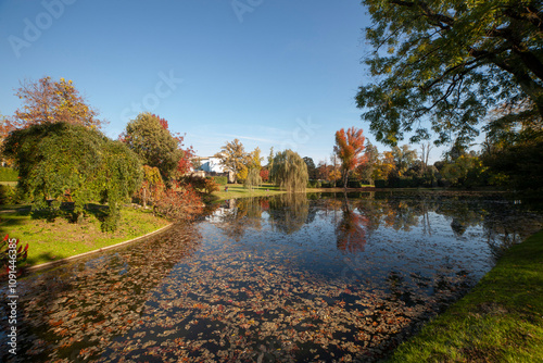 Italia, Toscana, Lucca, Marlia la villa Reale e il parco. photo
