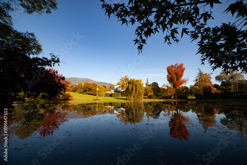 Italia, Toscana, Lucca, Marlia la villa Reale e il parco. photo
