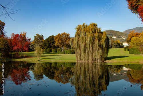 Italia, Toscana, Lucca, Marlia la villa Reale e il parco. photo