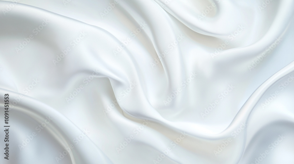 Obraz premium a White Fabric.