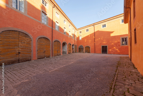 Italia, Toscana, Lucca, Marlia la villa Reale e il parco. photo