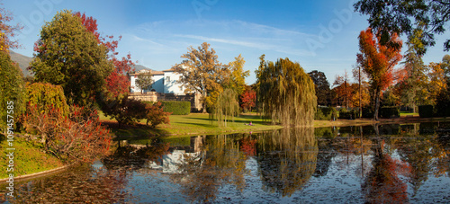 Italia, Toscana, Lucca, Marlia la villa Reale e il parco. photo
