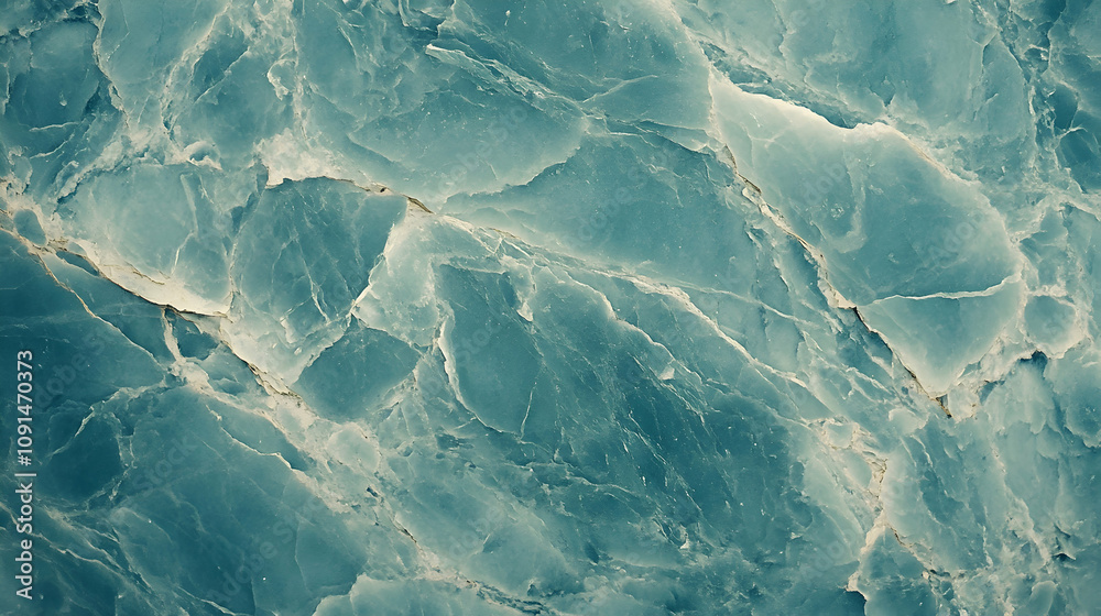 Obraz premium Abstract Teal Marble Texture Background with Intricate Veins and Patterns, Perfect for Modern Design Projects