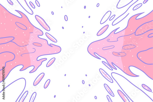 Pink Purple Abstract Background EPS - Vector Graphic Design.