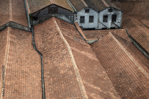 Vila Nova de Gaia, Chais Roofs, Porto, Portugal photo