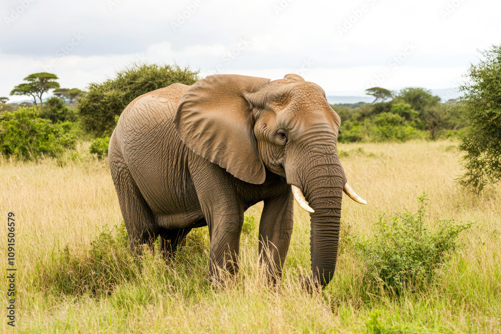 Obraz premium An African elephant