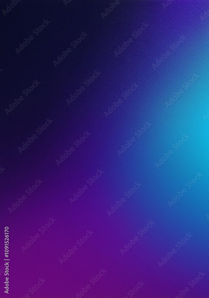 Obraz premium Blue purple black grainy gradient banner background website page header abstract noise effect design, vertical background, copy space