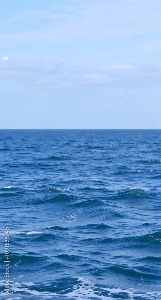 Obraz premium Blue sky and sea