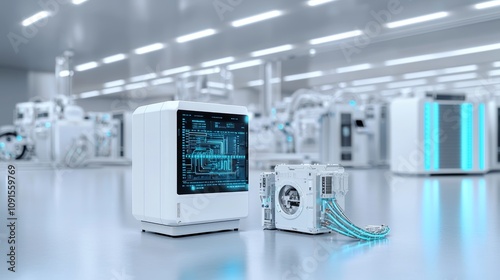 Wallpaper Mural Discuss the role of IoT (Internet of Things) in enabling smarter, interconnected industrial automation systems. Torontodigital.ca