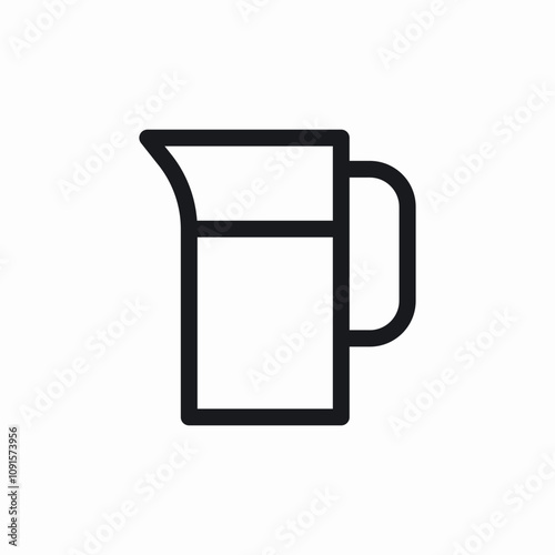 water decanter icon sign vector