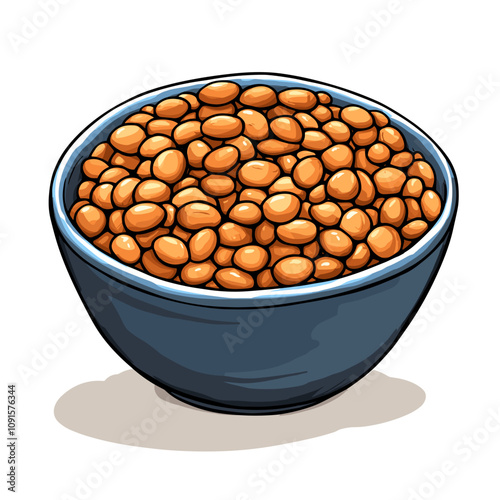 Bowl of Lentils - Healthy Plant-Based Protein