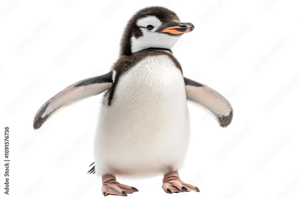 Fototapeta premium Baby penguin waddling