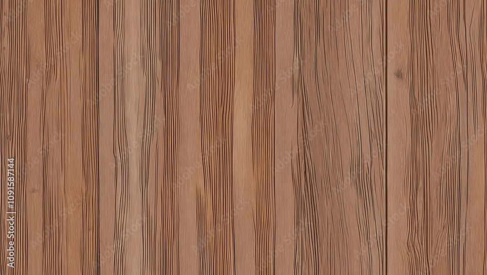 Naklejka premium Beautiful wooden texture showcasing natural grain patterns on planks for design inspiration and creative projects