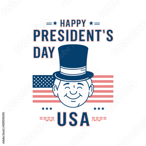 happy president day usa vector t-shirt design