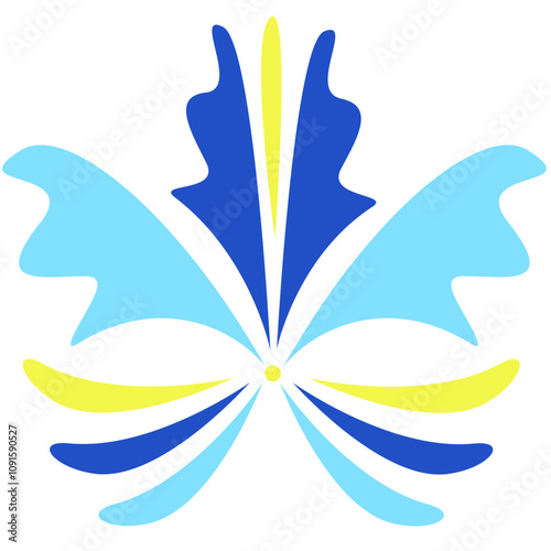 	
Asbstract floral pattern	
