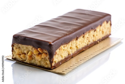 Protein Souffle Bar Crafted to Resemble an Elongated Starz Standard Scale. Generative AI photo