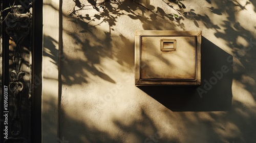 Keep the lighting neutral and avoid harsh shadows that may obscure the details of the parcel box. photo