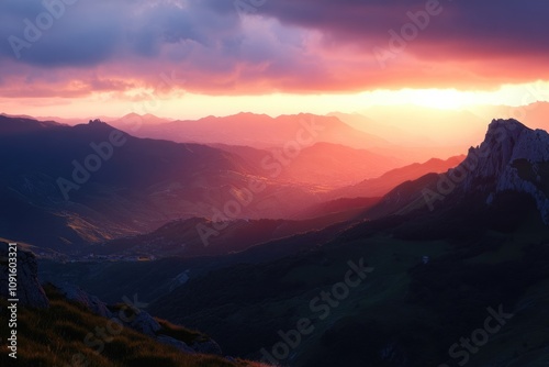 vivid fog background