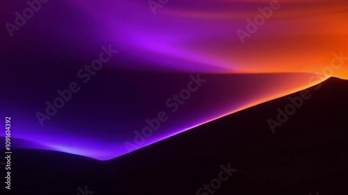 sunrise in the space