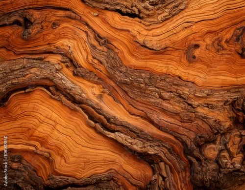 Wallpaper Mural olive bark wood background. Panoramic format Torontodigital.ca