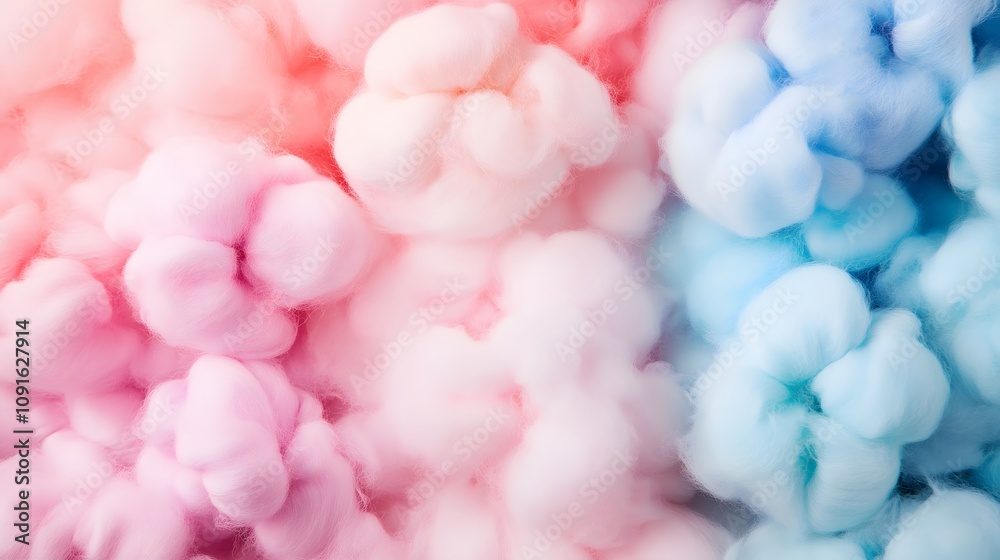 Obraz premium Color Psychology in Pastel Shades Calming Aesthetics