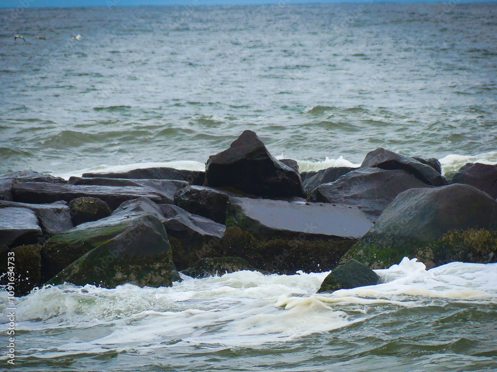Fototapeta premium Jetty in the Ocean
