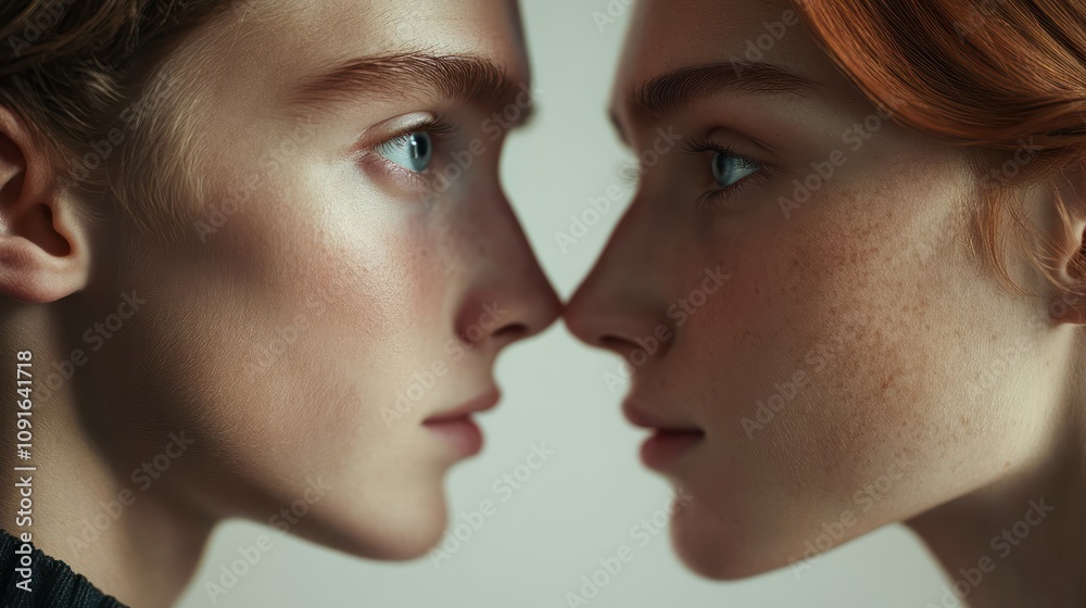 Fototapeta premium The Balance Between Genders