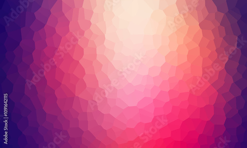 Colorful polygonal abstract gradient background
