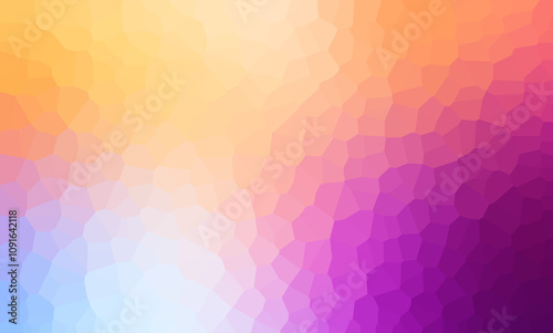 Colorful polygonal abstract gradient background