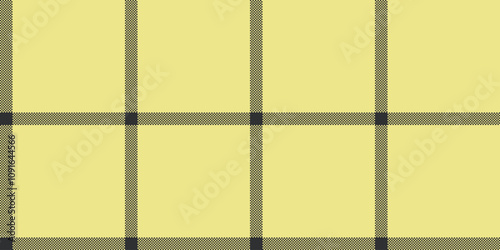 Summertime seamless texture check, bag fabric background tartan. Kid textile pattern plaid vector in khaki and grey colors.