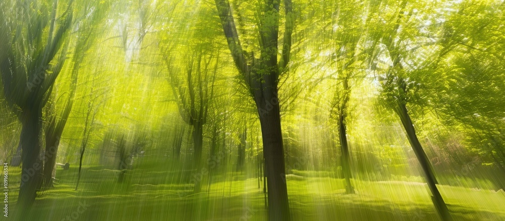 Obraz premium Springtime Tree Photography Abstract