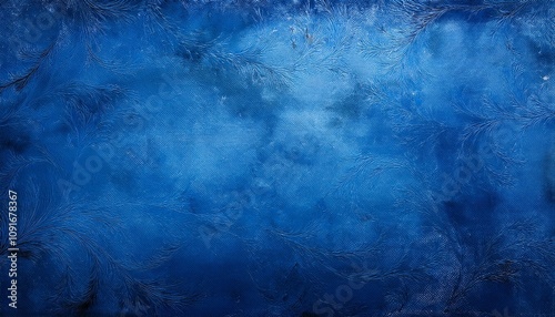 elegant blue background with marbled grunge texture with paint spatter and faint scratches