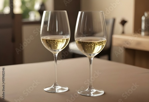 Wine Glass Tumbler Mockup